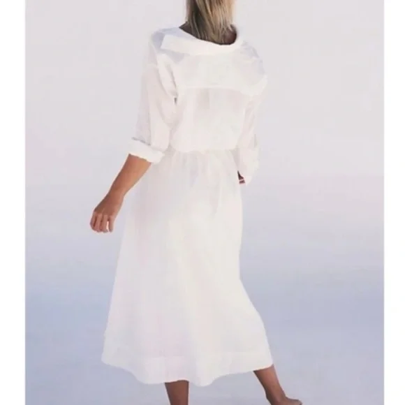 Free People Isley Midi (EUC; White; XL) - Picture 12 of 15